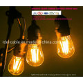 Power Cord Commercial LED String Lights (E26/E27 inline)